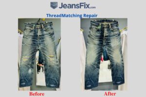 Iron Heart Jeans Patching